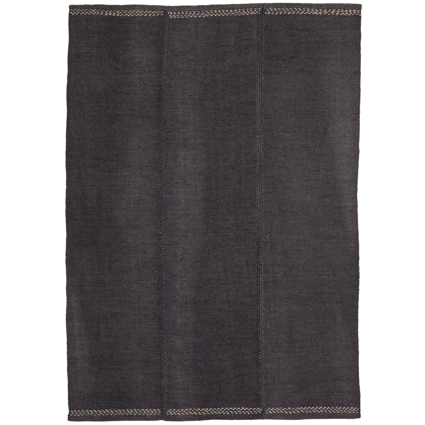 Nanimarquina - Mia wool rug Navy 200 x 300 cm - Ullmattor - Nani Marquina - Blå - Ull