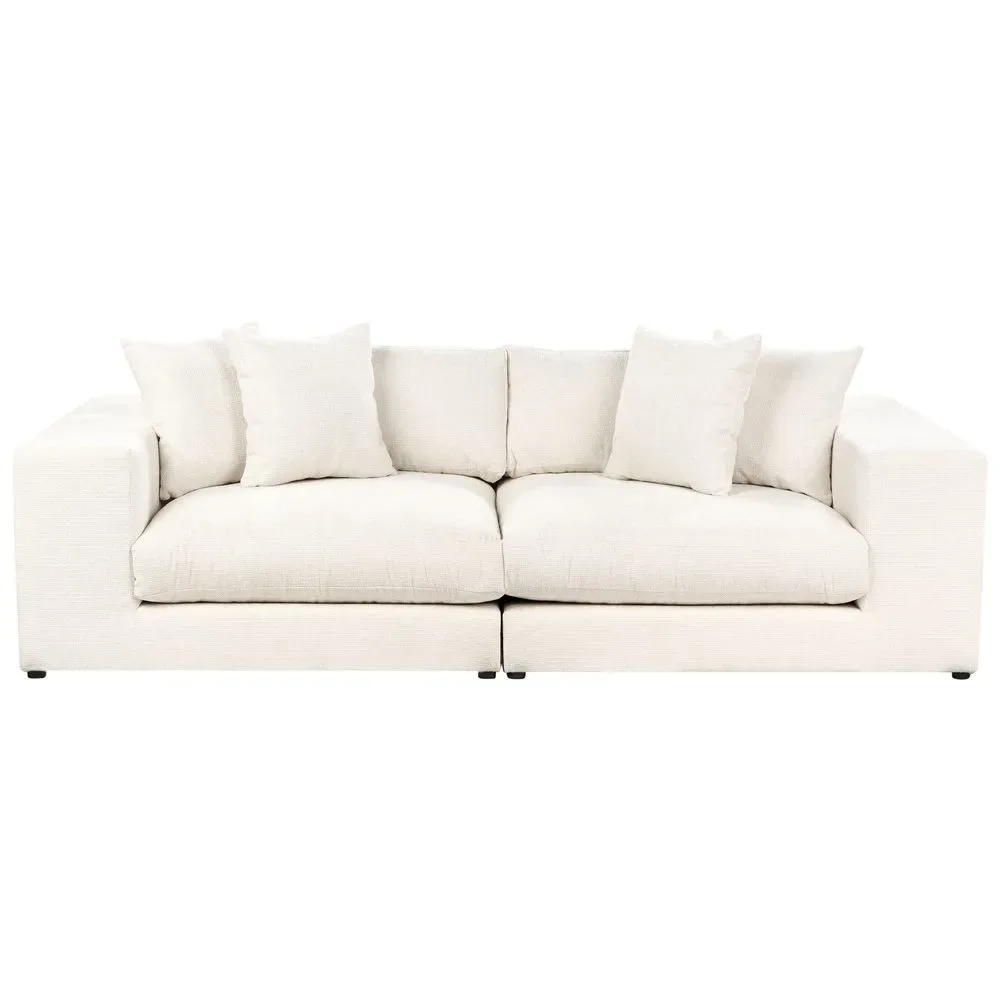 3-sits soffa Glorvika Ii - Vit