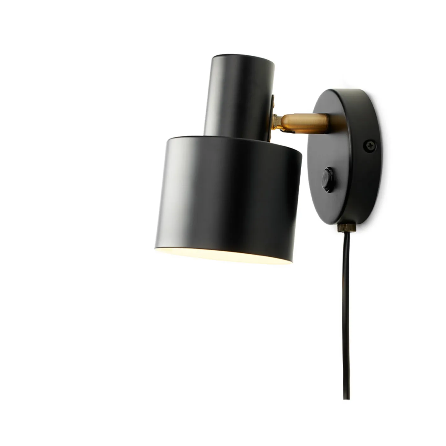 Vogue Wandleuchte Schwarz - Halo Design - Wohnzimmer - Metall