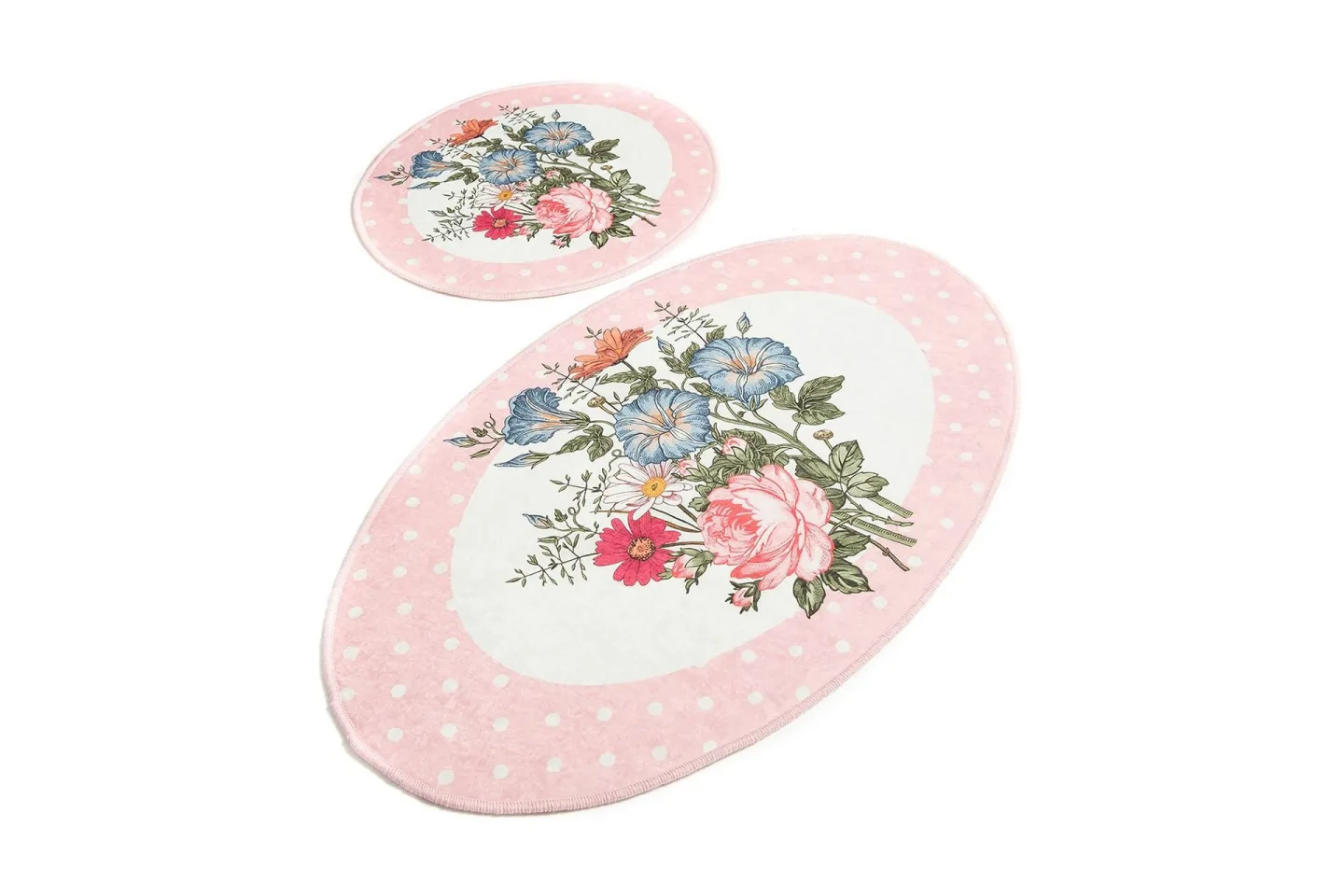 Chilai Home Badmatta Set om 2 - Multi