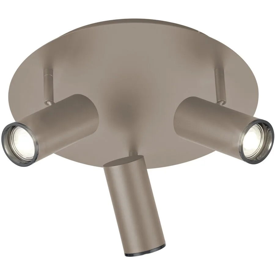 Spot Adina Braun/Grau Metall 35 cm 20 cm - Farbe: taupe