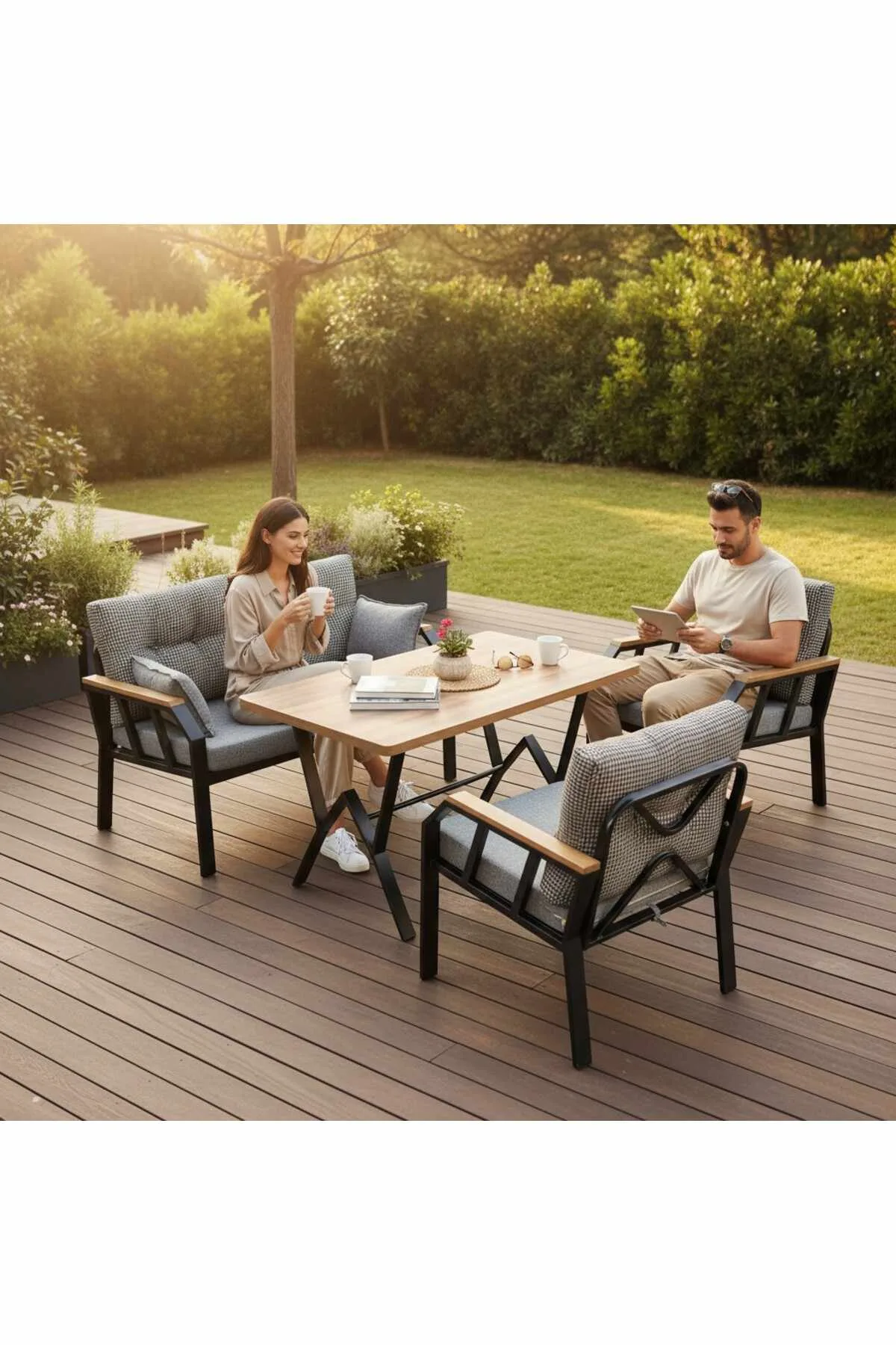 Lenvi Loungegrupp Utomhus -