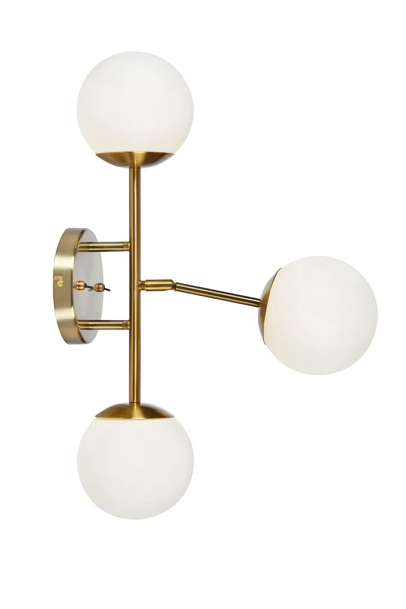 Trinity Nachttischlampe Weiß