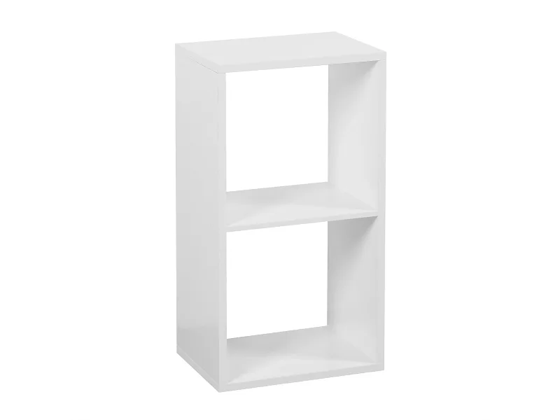 Regal CUBO 29.5x39.5x72.8cm 2 Fächer weiss