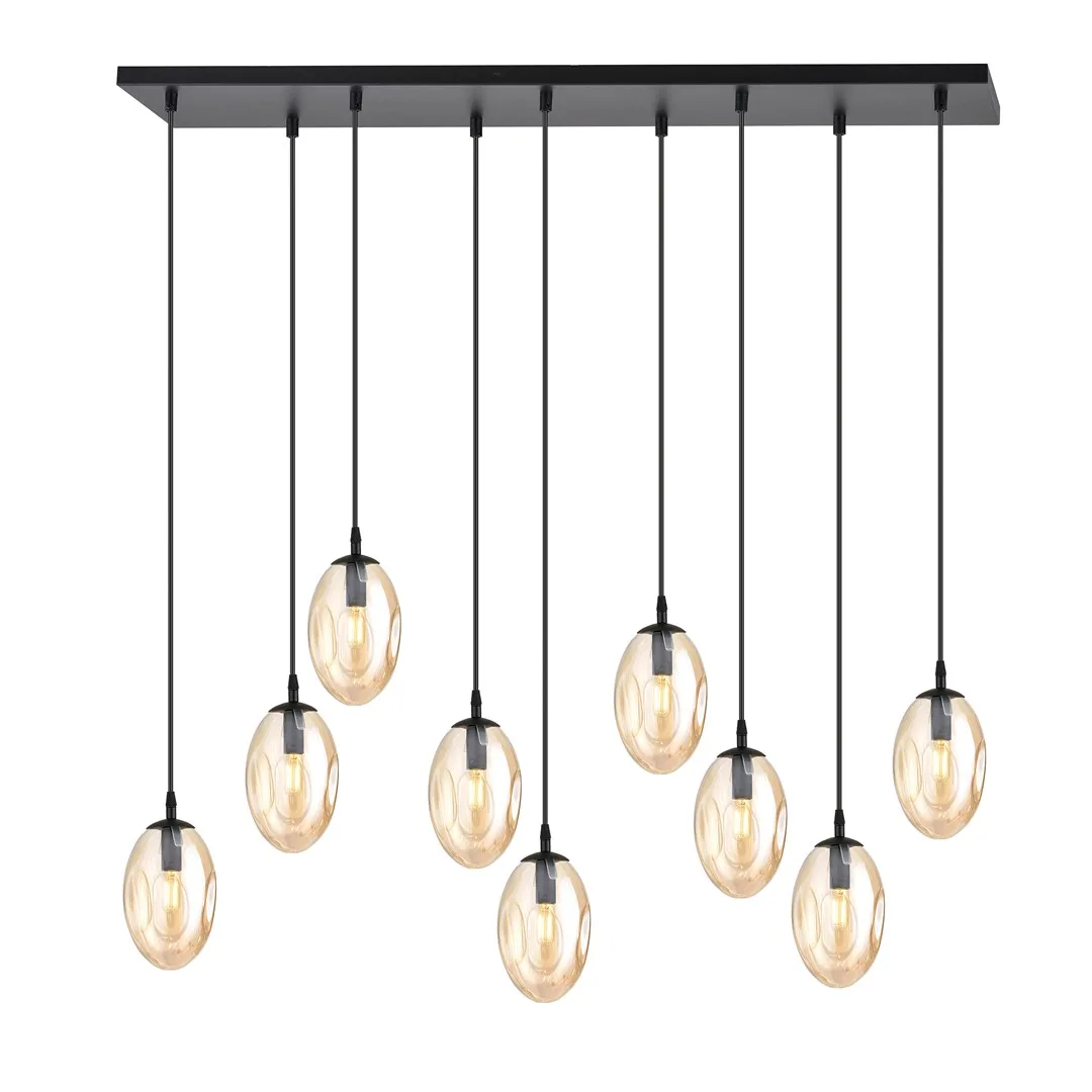 Emibig Lighting - Astral 100cm - Taklampa - Amber