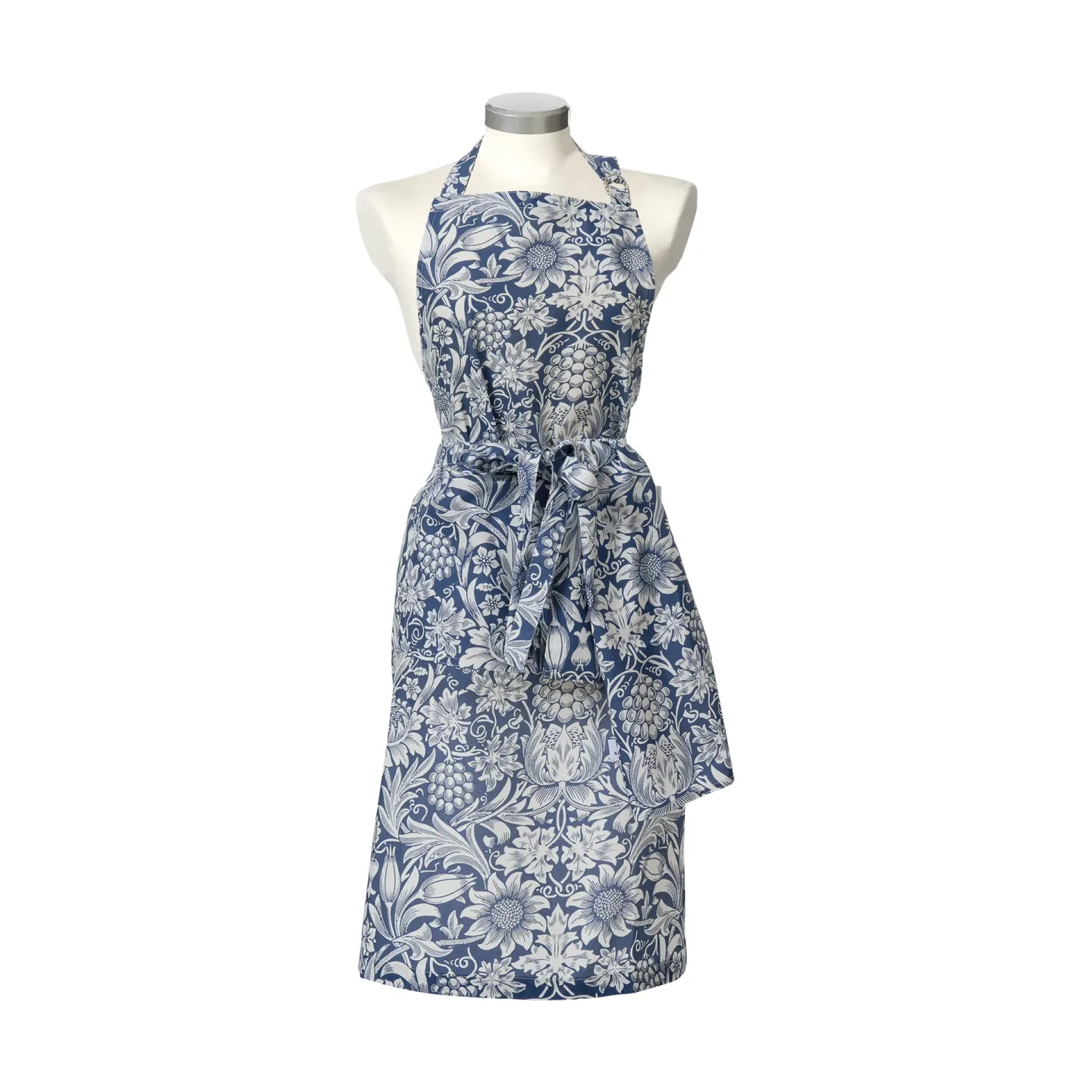 Klippan Yllefabrik Sunflower förkläde Dark denim