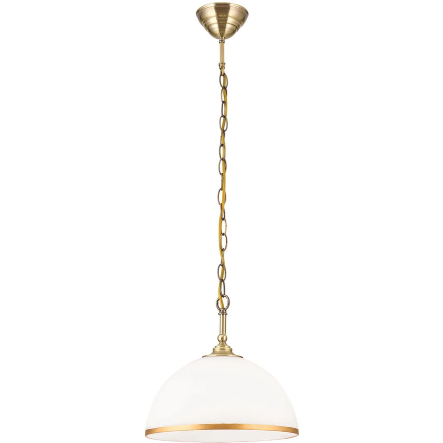 Pendellampe Old Lamp Stahl 30 cm 30 cm - Farbe: Altmessing