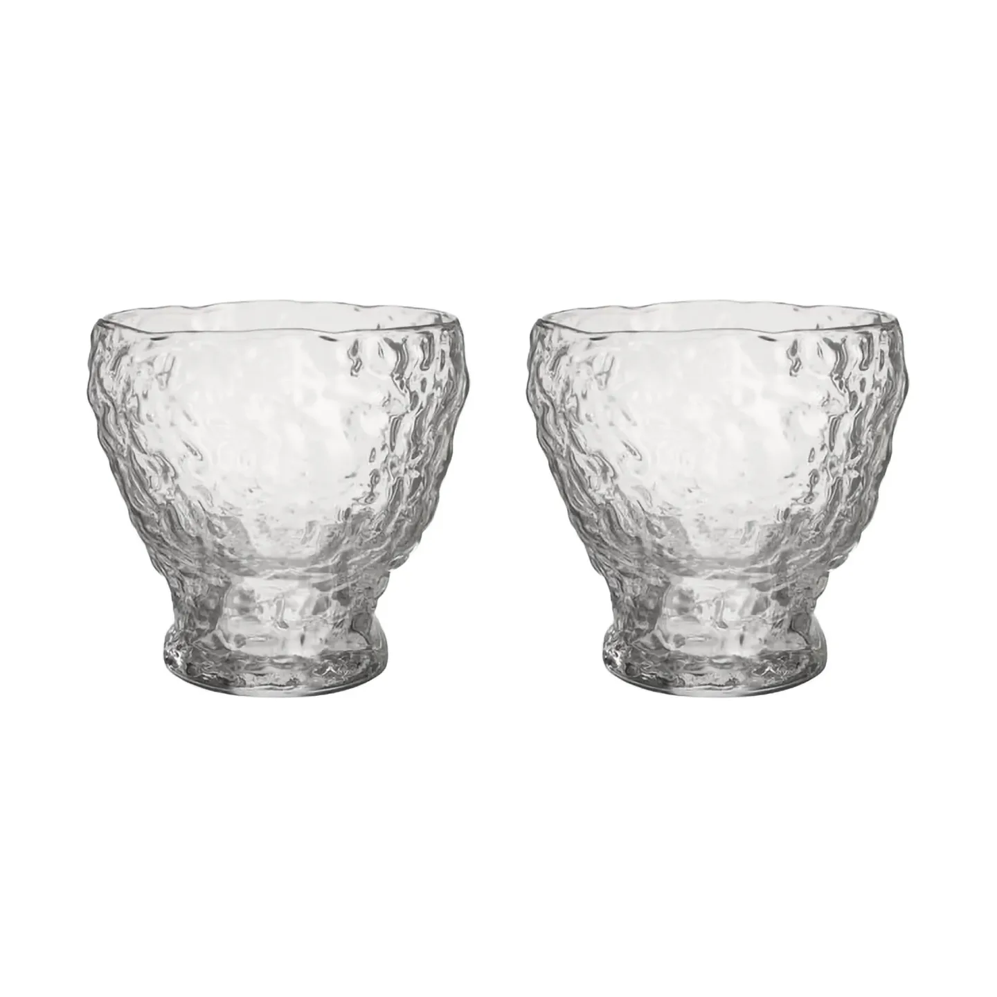 Kosta Boda Moss tumbler Glas 33 cl 2er-Pack Klar