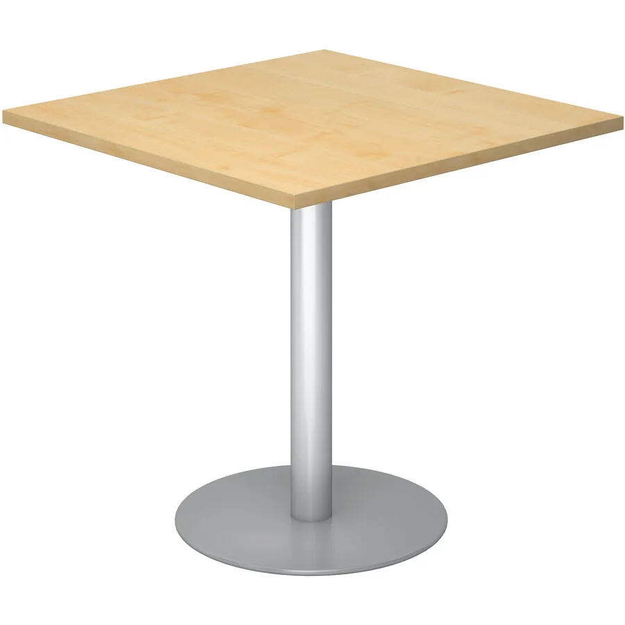 Besprechungstisch Office Ahorn Dekor Holzwerkstoff B 80 T 80 cm