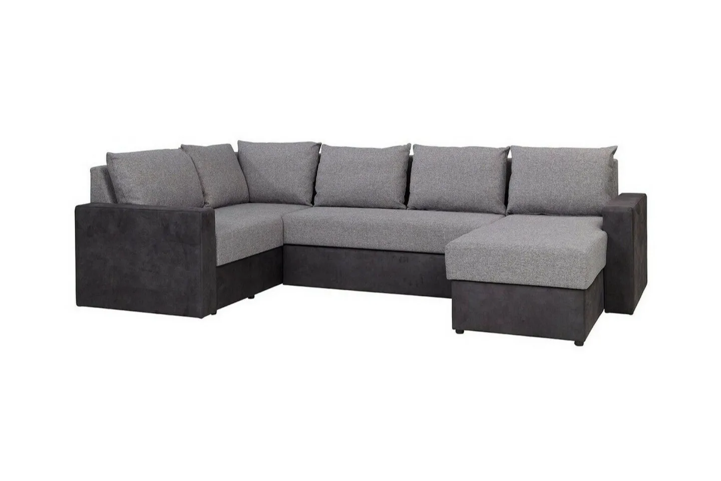 Staffin 4-sits Hörnbäddsoffa Ljusgrå -