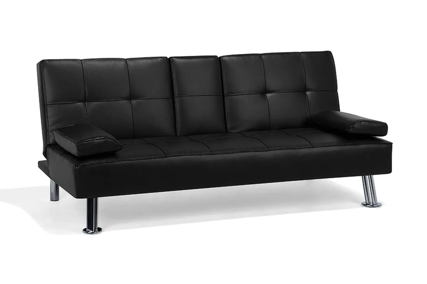 Bäddsoffa Roxen 168 cm - Svart