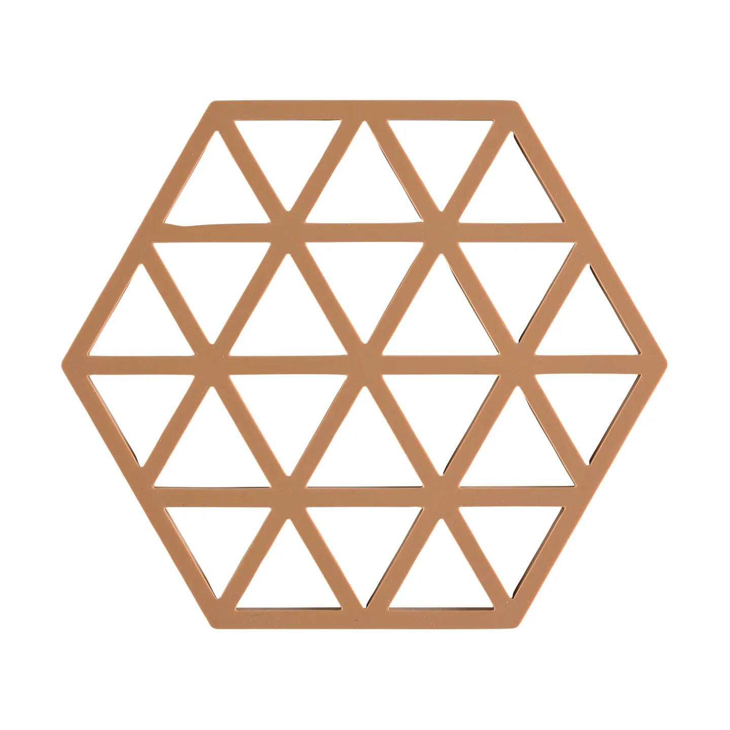 Zone Denmark Triangle Topfuntersetzer Light Terracotta