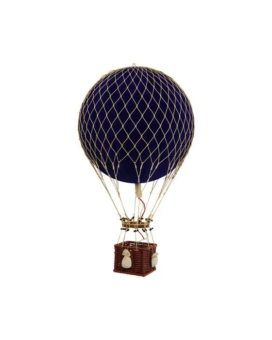 Royal Aero Hot Air Balloon Velvet Blue