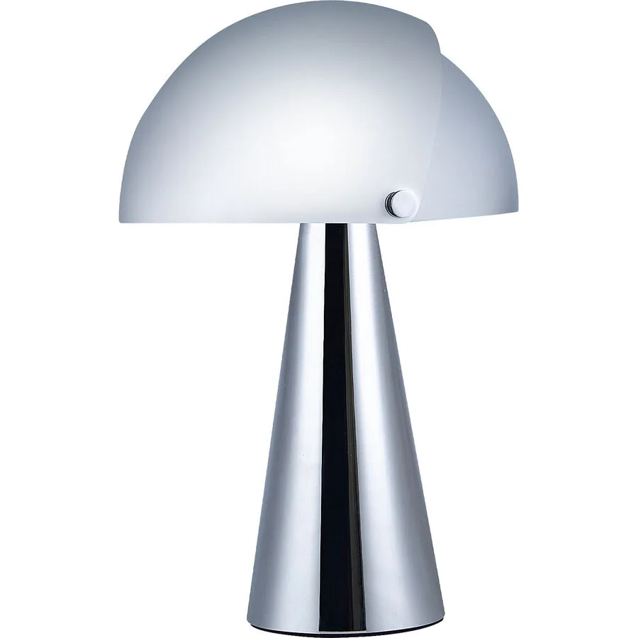 Align Tischleuchte Chrome - DFTP DFTP by Nordlux - Wohnzimmer - Design - Metall - Mit Schirm