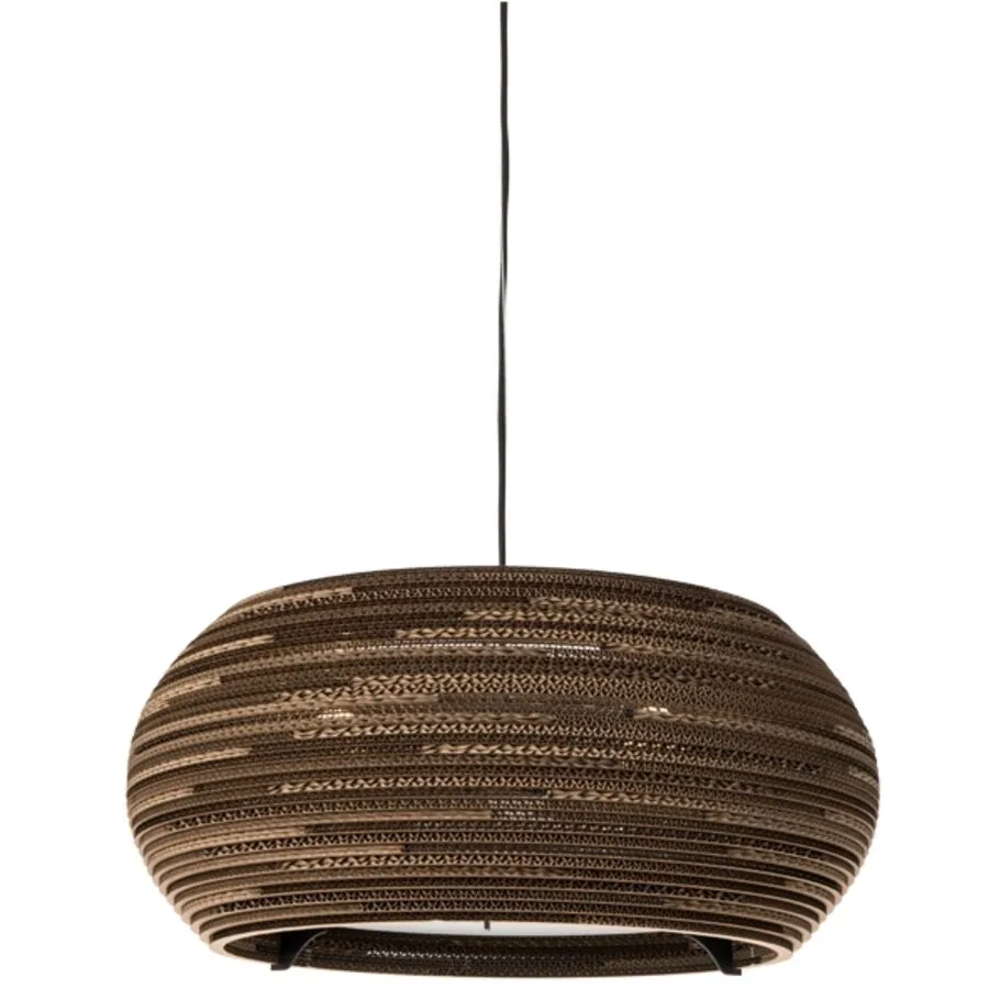 Graypants Pendellampe Ohio Braun Karton 61 cm 24 cm