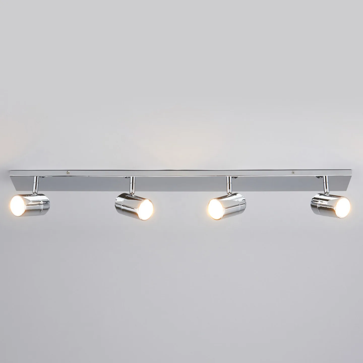 Dejan Taklampe Chrome - Lindby - Bad - Moderne - Metall - Med flere lyskilder