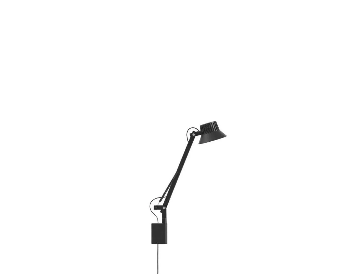 Dedicate Væglampe S1 Black - Muuto - Kontor / arbejdsværelse - Aluminium