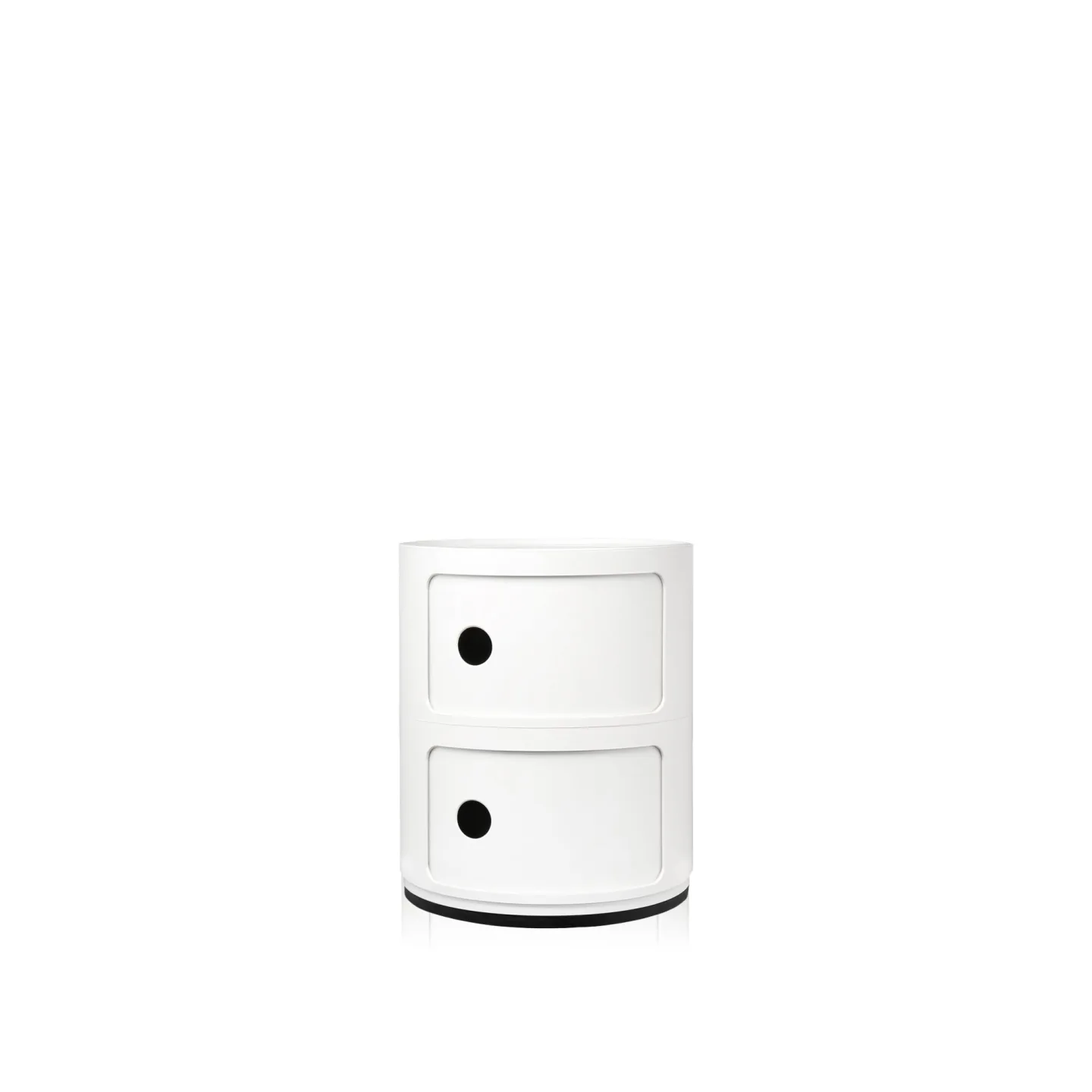 Kartell - Componibili 4966 White 2 Compartments - Hurtsar - Anna Castelli Ferrieri