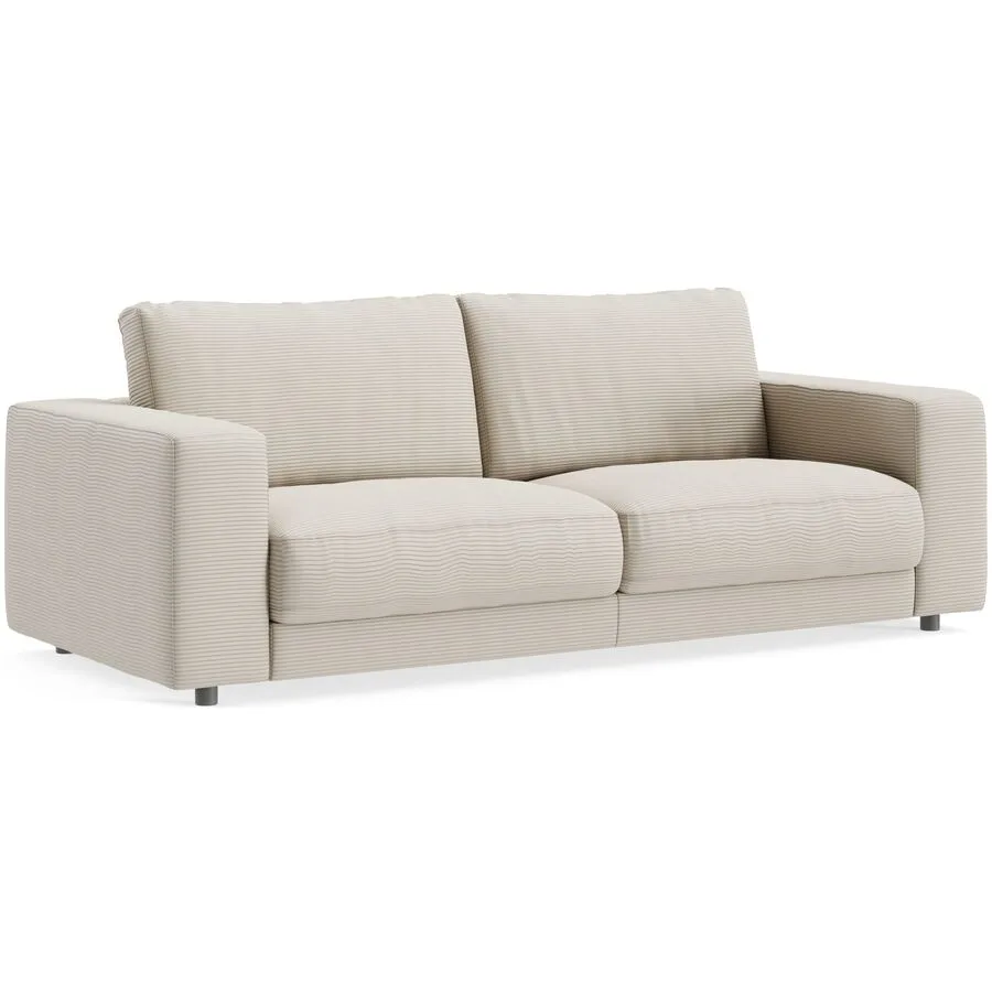 Sofa Ava Bezug: 88% Polyester, 12% Polyacryl nature B 230 T 107 cm - Möbel Konfigurator: Traummöbel individuell zusammenstellen