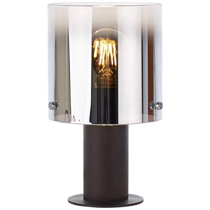 Brilliant - Beth 26cm - Bordslampa - Rökfärgad