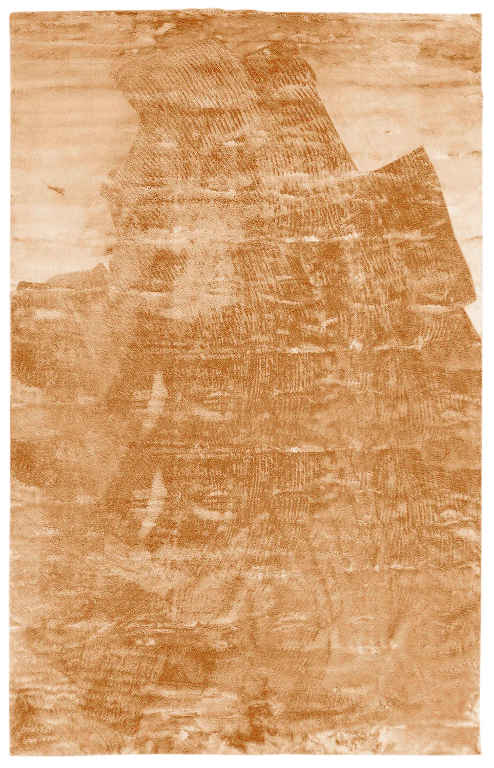 Ryetepper - Aranga Super Soft Fur (lys oransje) (Størrelse: 200 x 290 cm)