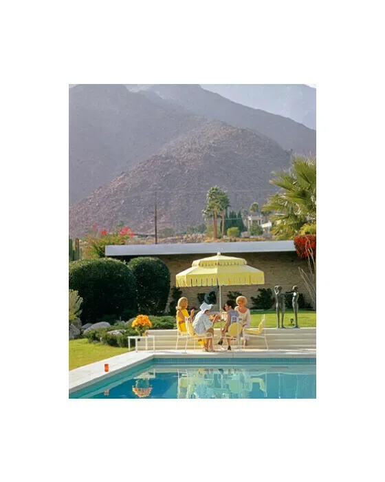 Poolside Scenery