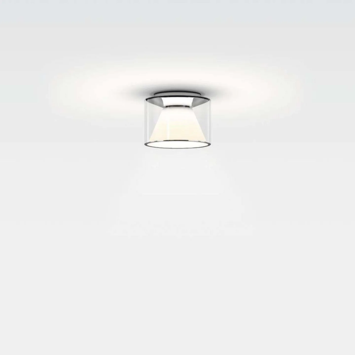 Drum 2700K Plafond S Short - Serien Lighting - Vardagsrum - Glas