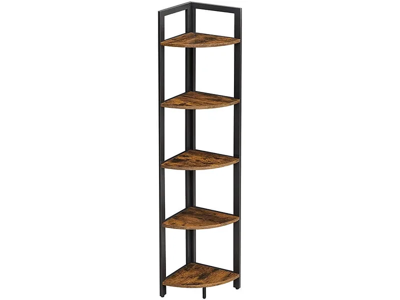 Eckregal SONGMICS RUSTIK 30x30x150cm braun