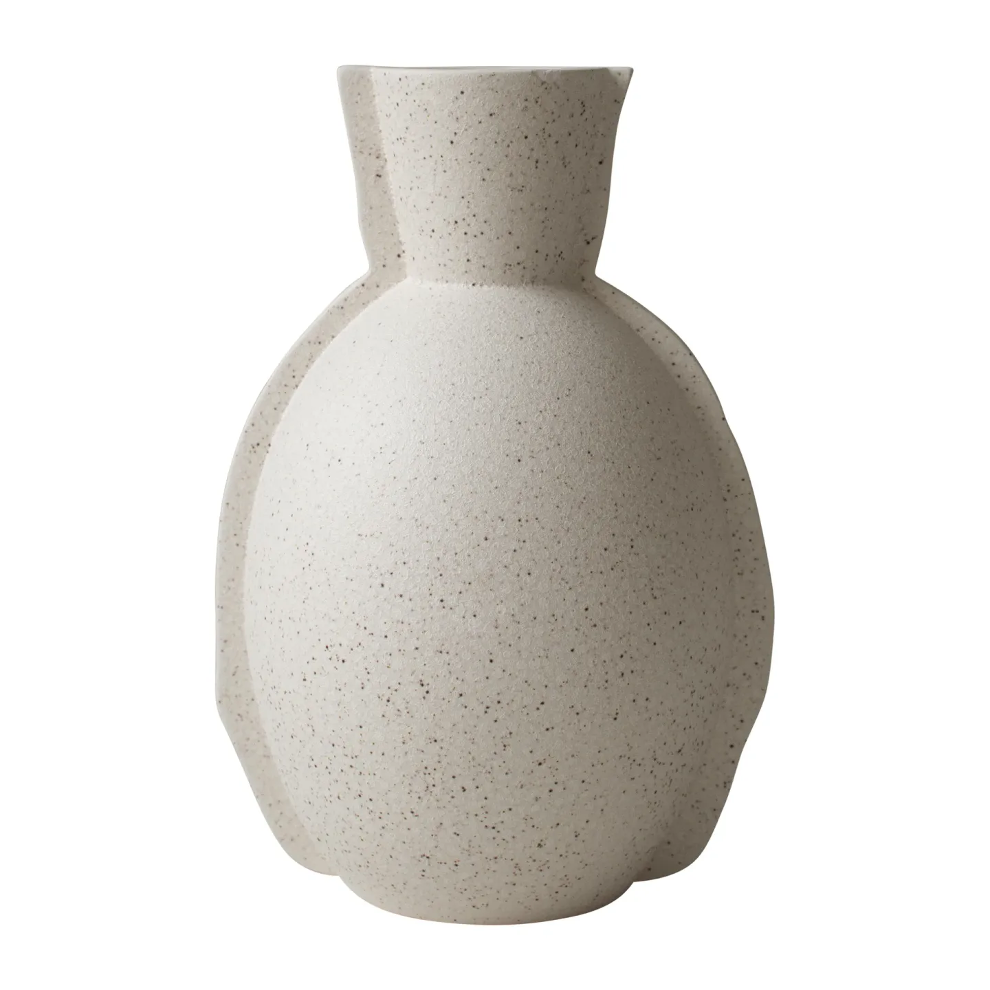 DBKD Edge Vase H30cm Creme dot