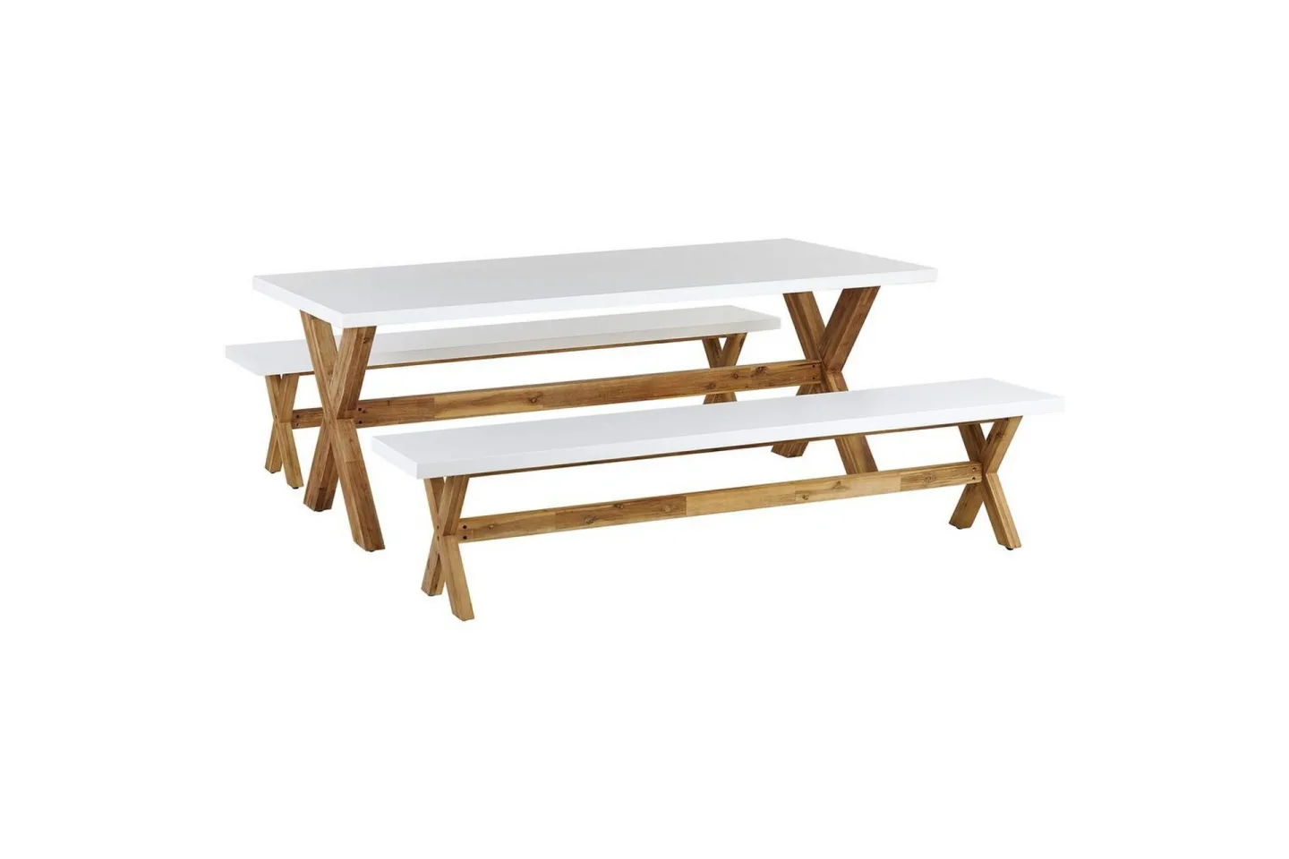 Matsalsset Olbia med bänkar 6-Sits - 6-Sits