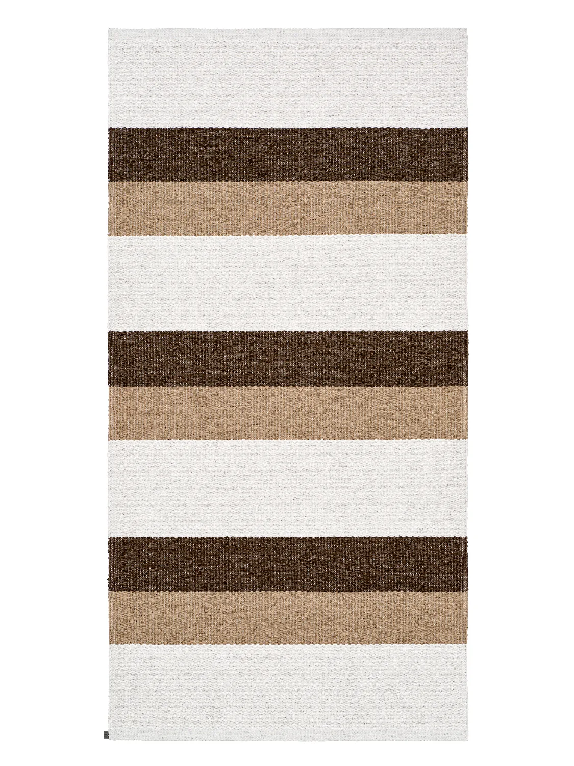 Plastmatter - Horredsmattan Milo (brun) (Størrelse: 70 x 340 cm)