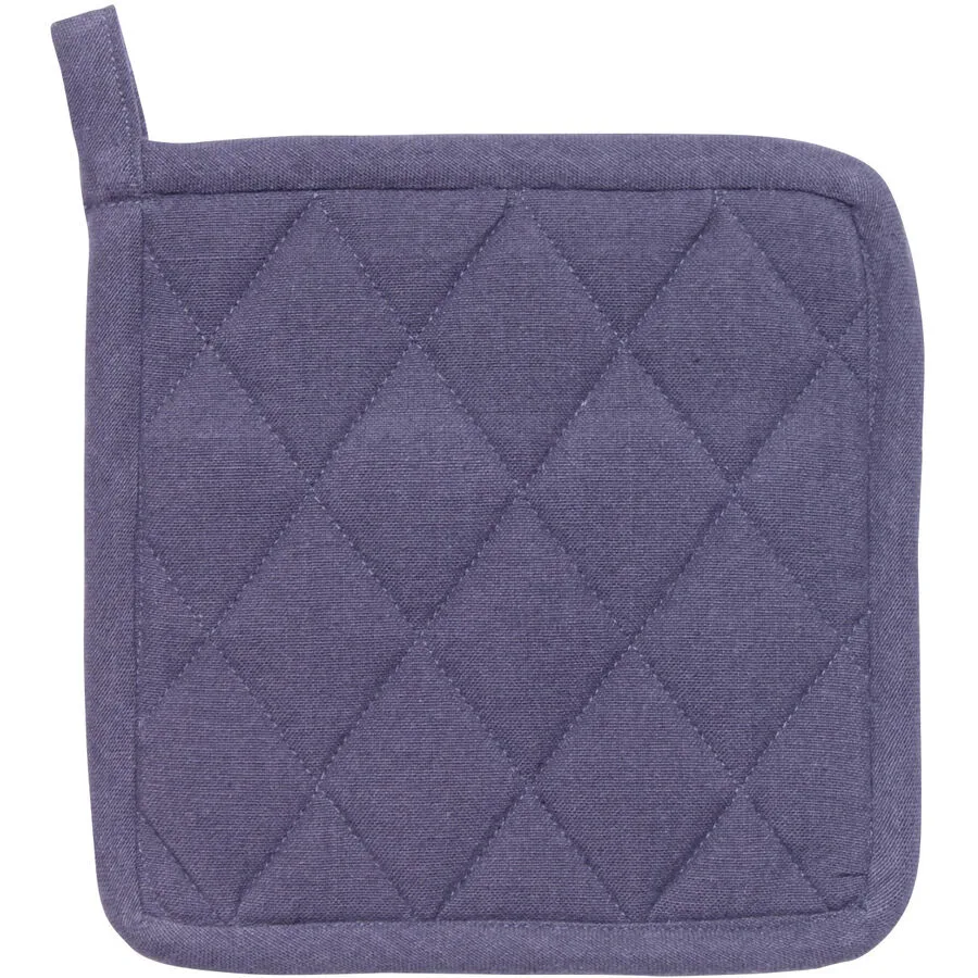 Topflappen Amalfi Blau Baumwolle 20 cm 20 cm