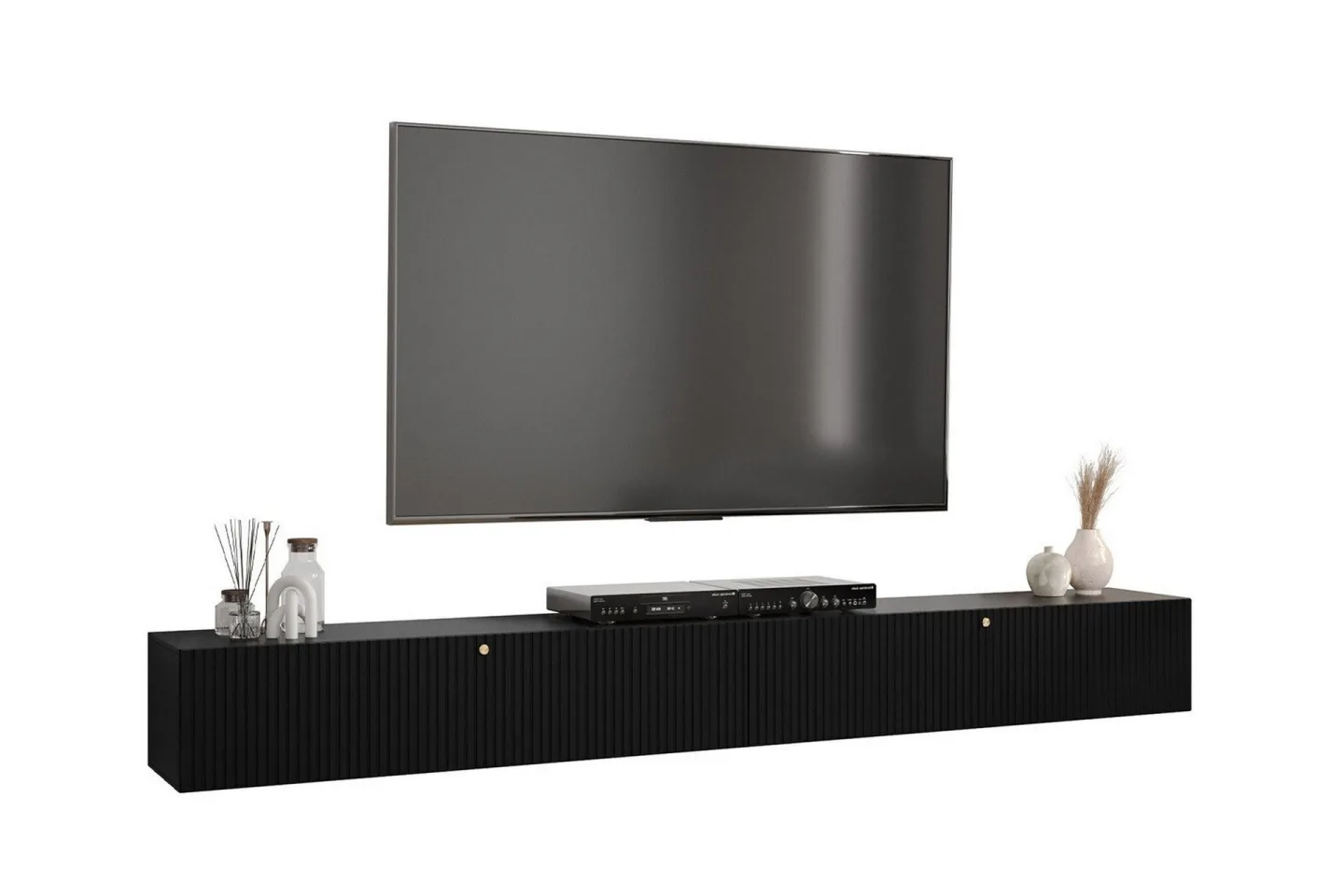Dunvegan Tv-skåp 300 cm Black -