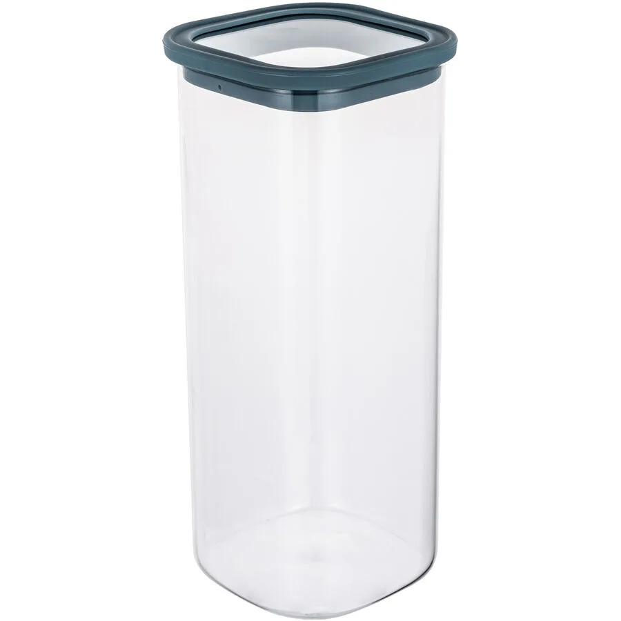 Aufbewahrungsbox Savanna transparent Glas/Silikon Glas/Kunststoff T 10 cm 2 l