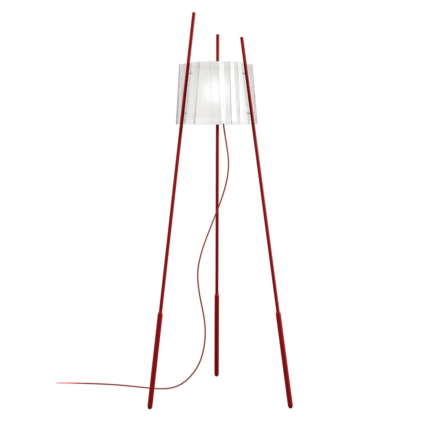 Tyla Golvlampa Red - KDLN - Vardagsrum - Design - Metall - Med lampskärm