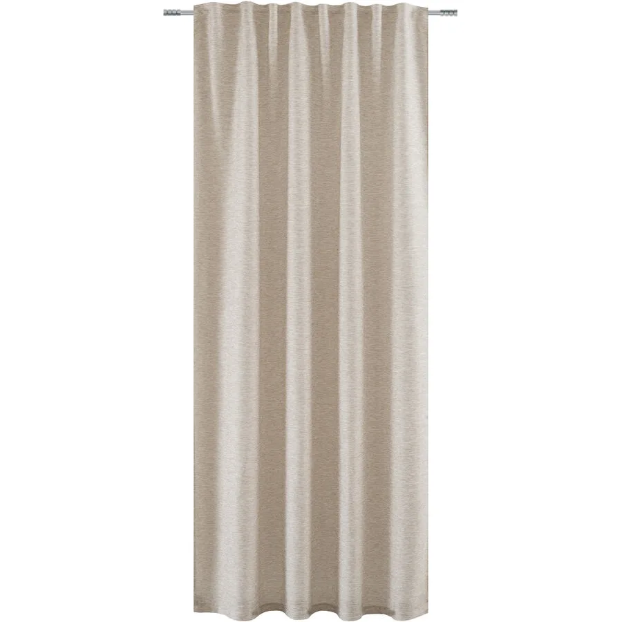Fertigvorhang Adele 135x260cm taupe - Material: 100% Polyester