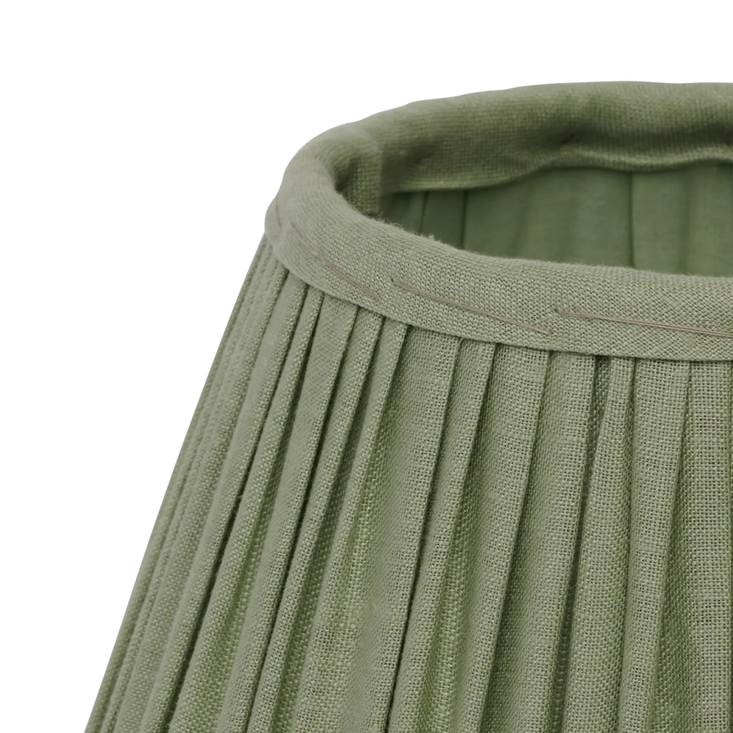 Ella Lampenschirm, salbeigrün, Ø 20 cm, Leinen - Watt & Veke - Design - Stoff / Textil