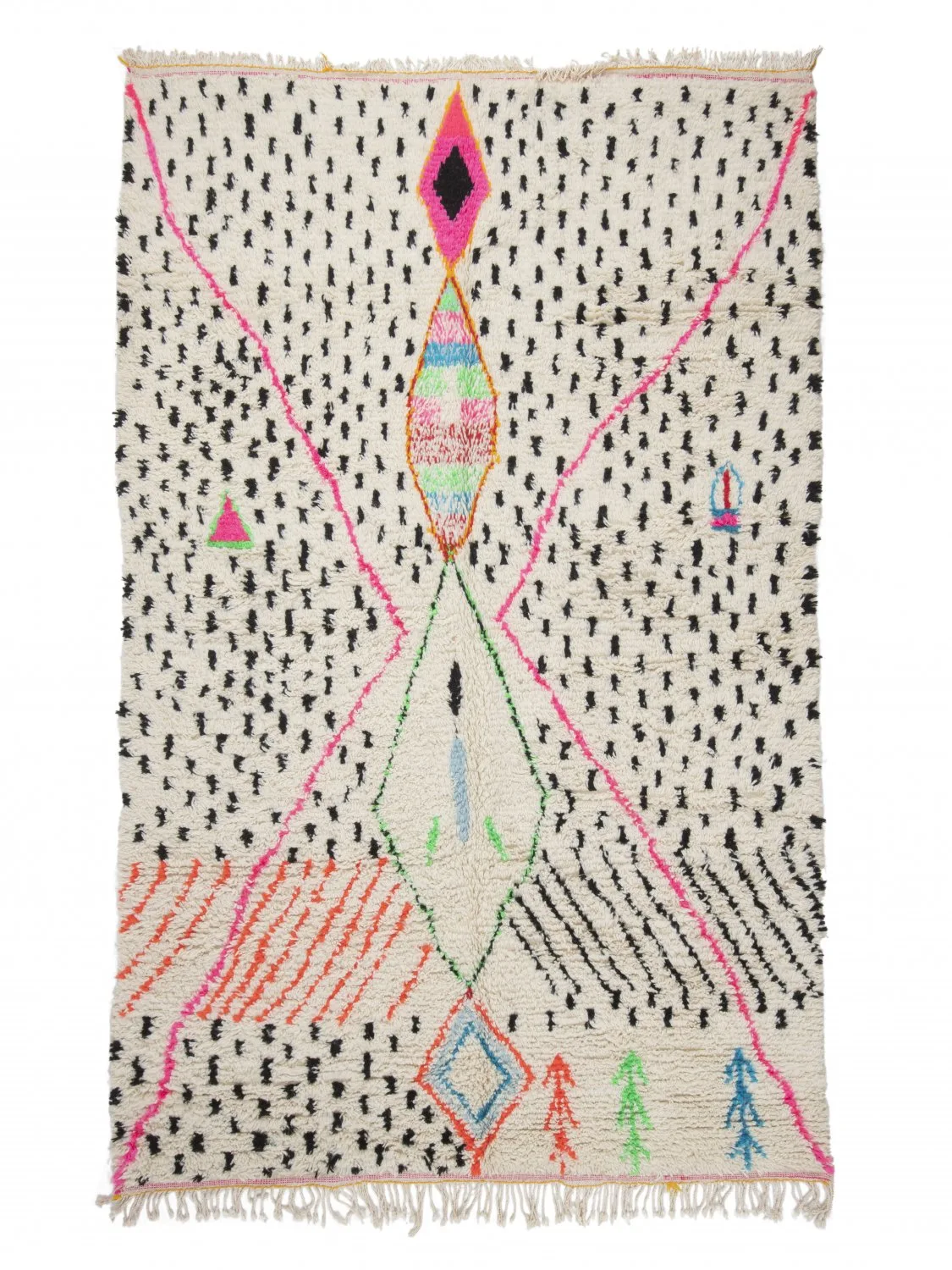 Kelim-teppe Marokkansk Azilal 290 x 190 cm (Størrelse: 290 x 190 cm)
