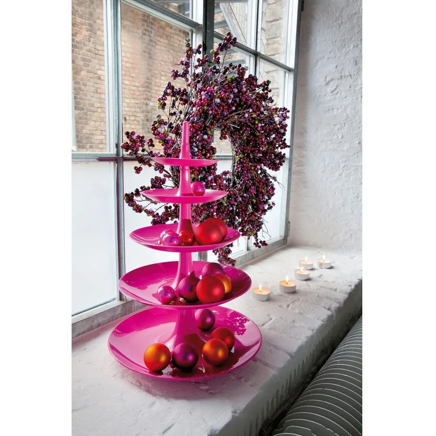 Etagère Koziol Weiss Kunststoff H 53 cm