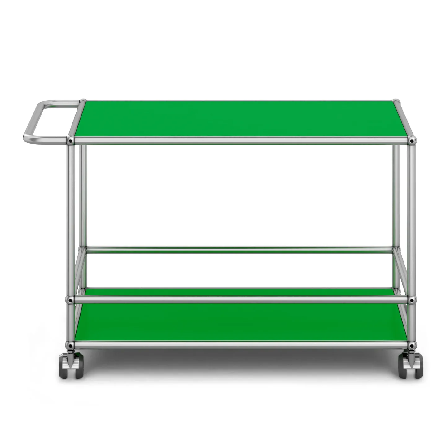 USM - USM Haller Serving Trolley L USM Green - Serveringsvagnar - Fritz Haller & Paul Schärer - Grön
