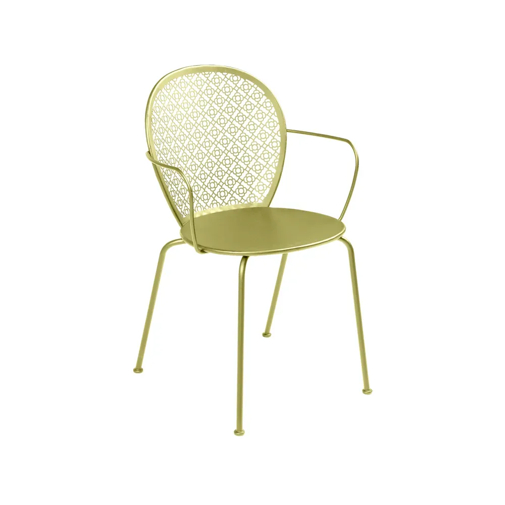 Fermob Lorette karmstol Willow green (grön)
