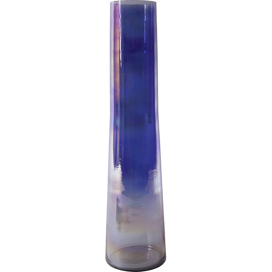 Vase Urban Blau Glas 46 cm