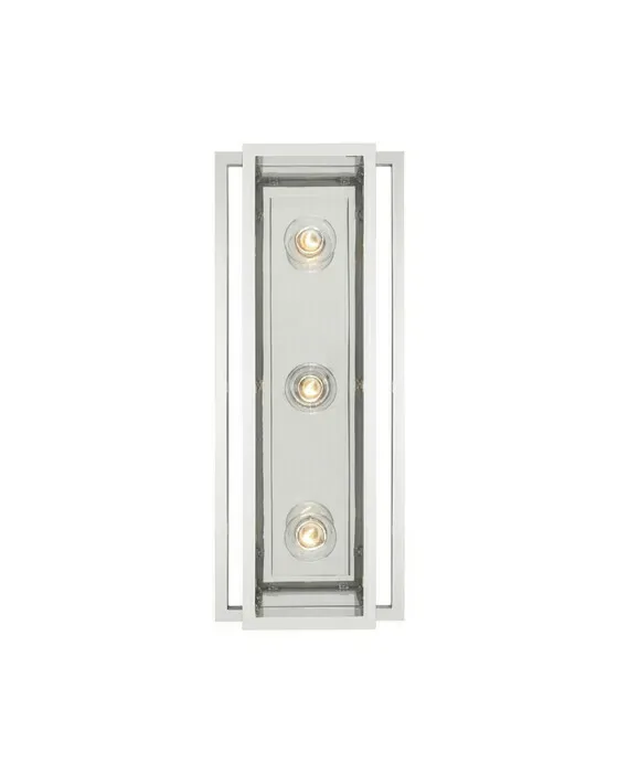 Halle 18" Vanity Light Polished Nickel
