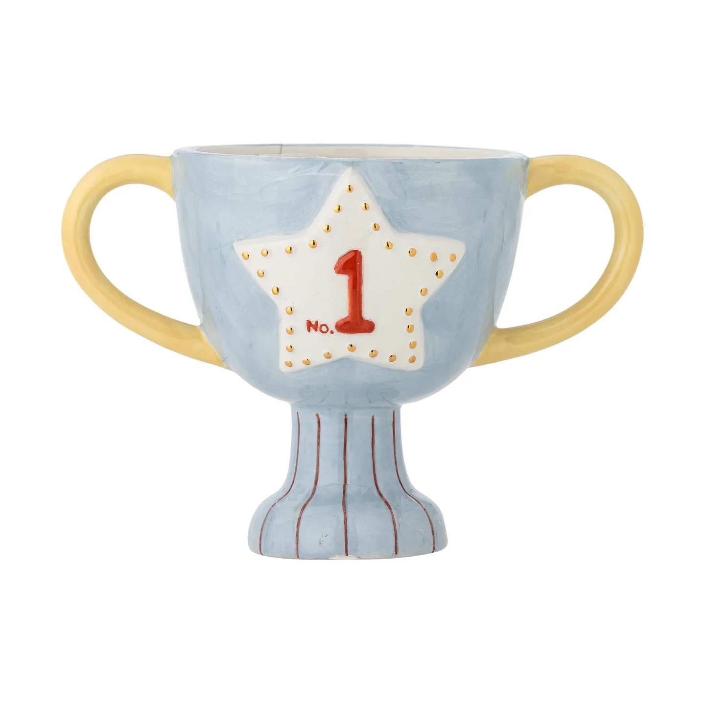 Bloomingville Trophy kruka 23x16 cm Blå