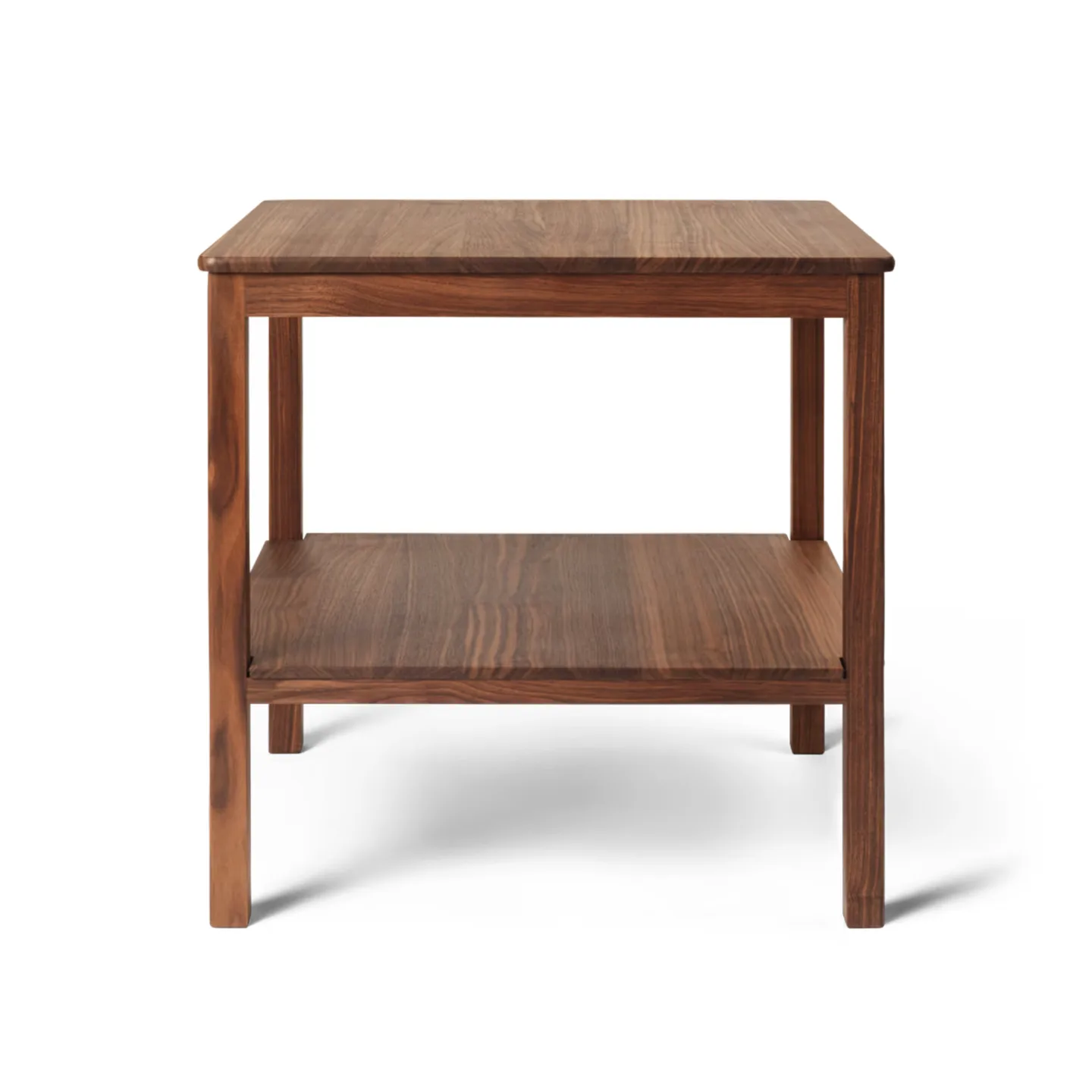 Carl Hansen - KK44860 Side Table Walnut Lacquer Gloss 20 - Sidobord - Kaare Klint - Träfärgad - Trä