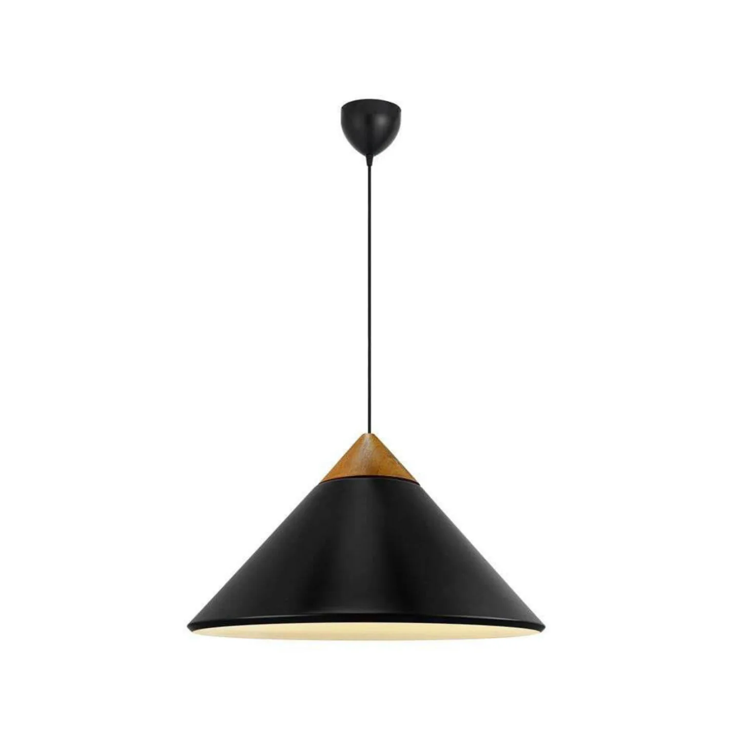 Kinto pendellampe svart - DFTP DFTP by Nordlux - Spisestue - Skandinavisk - Metall - Med skjerm