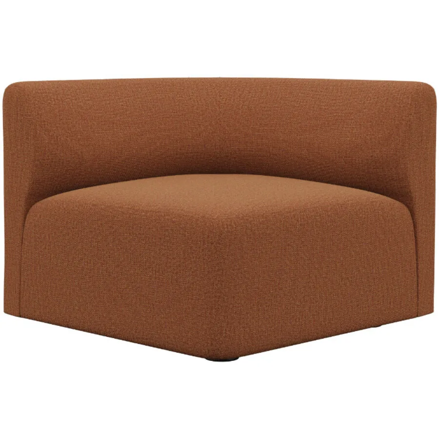 SACKit Loungeelement Fjord Terracotta Stoff 1 B 90 T 90 cm - Material: 90 % Polyester (PL). / 10% Polyamid (PA) - Nylon