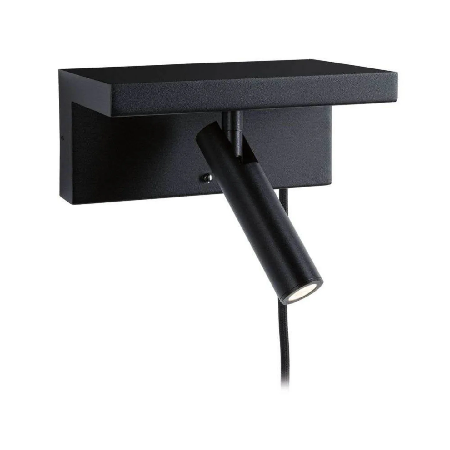 Jerik Wandleuchte w/USB 3-Step Dim. Matt Black - Paulmann - Schlafzimmer - Metall