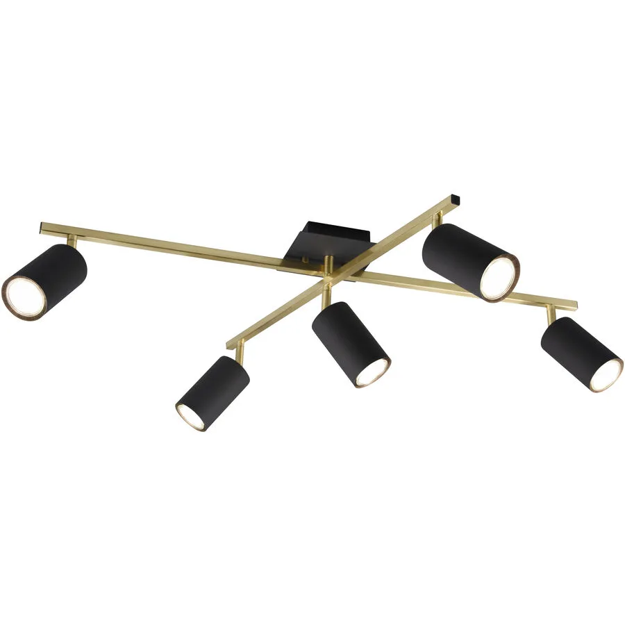Spot Manste Gold/Schwarz Metall 77.4 cm 22.4 cm - Farbe: schwarz-gold