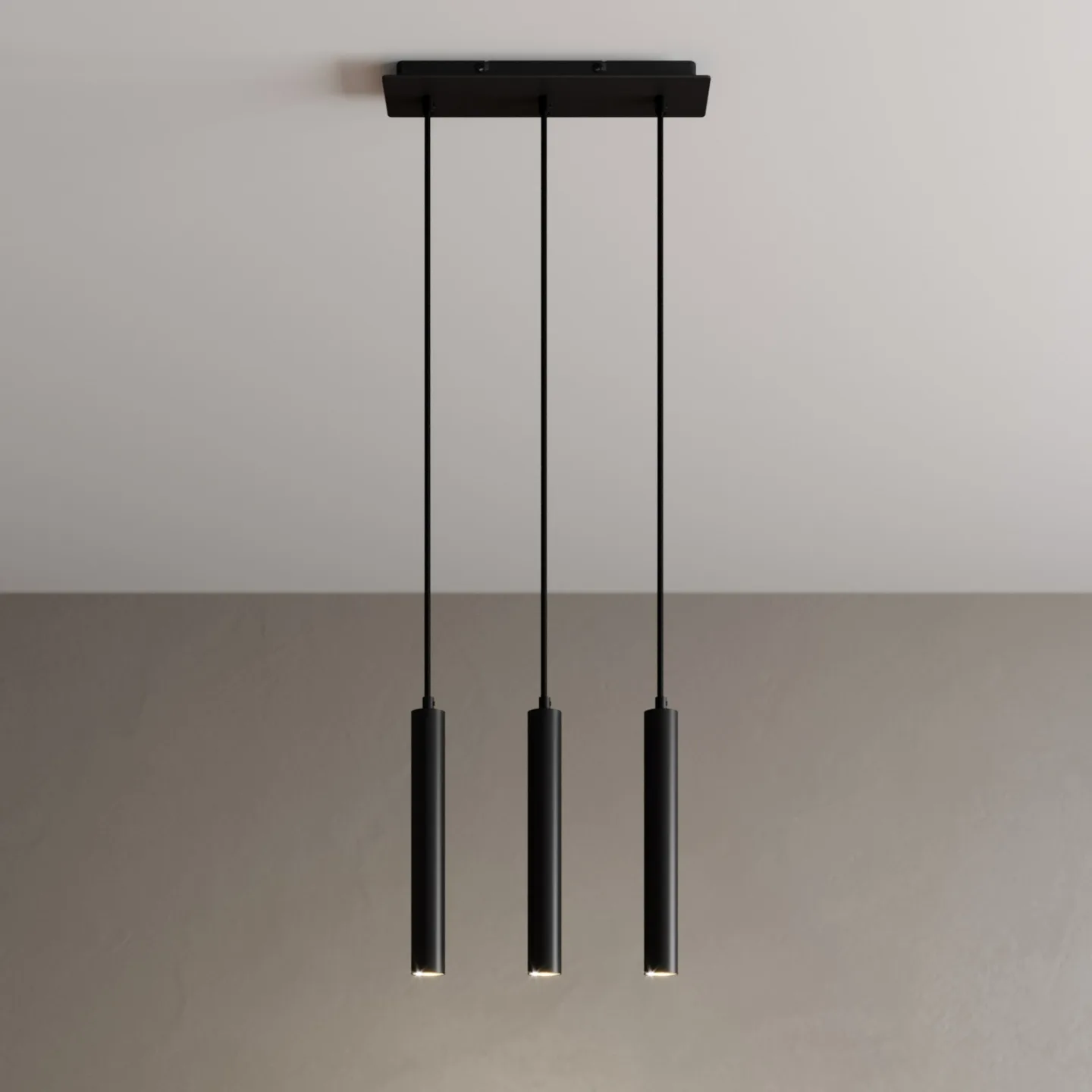 Franka 3 Pendel Black - Arcchio - Stue - Moderne - Metal - Med flere lyskilder